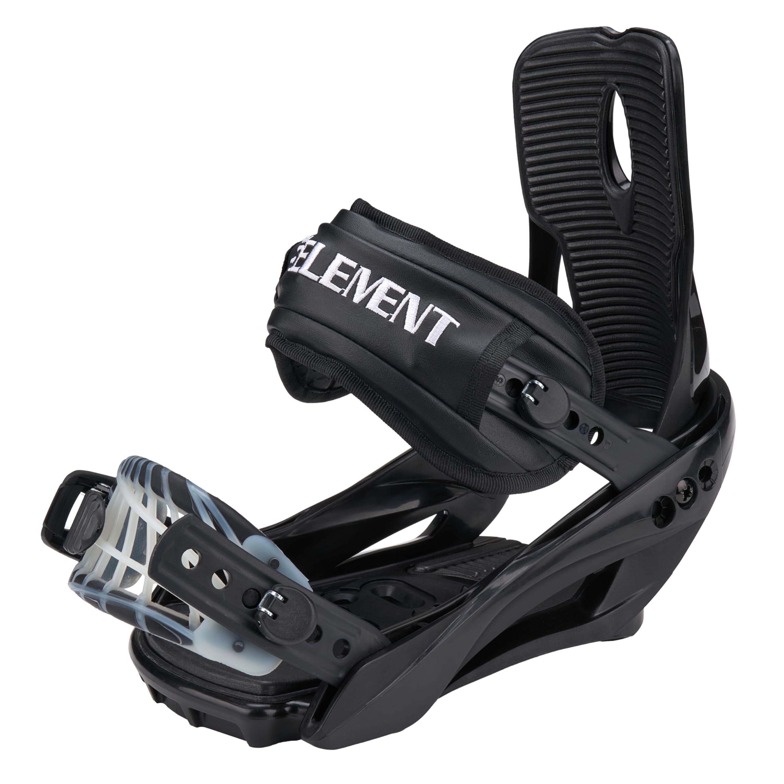 5th Element Stealth 3 ブラック レッド M/L 5th Element Stealth 3 Adult Snowboard Bindings for Men